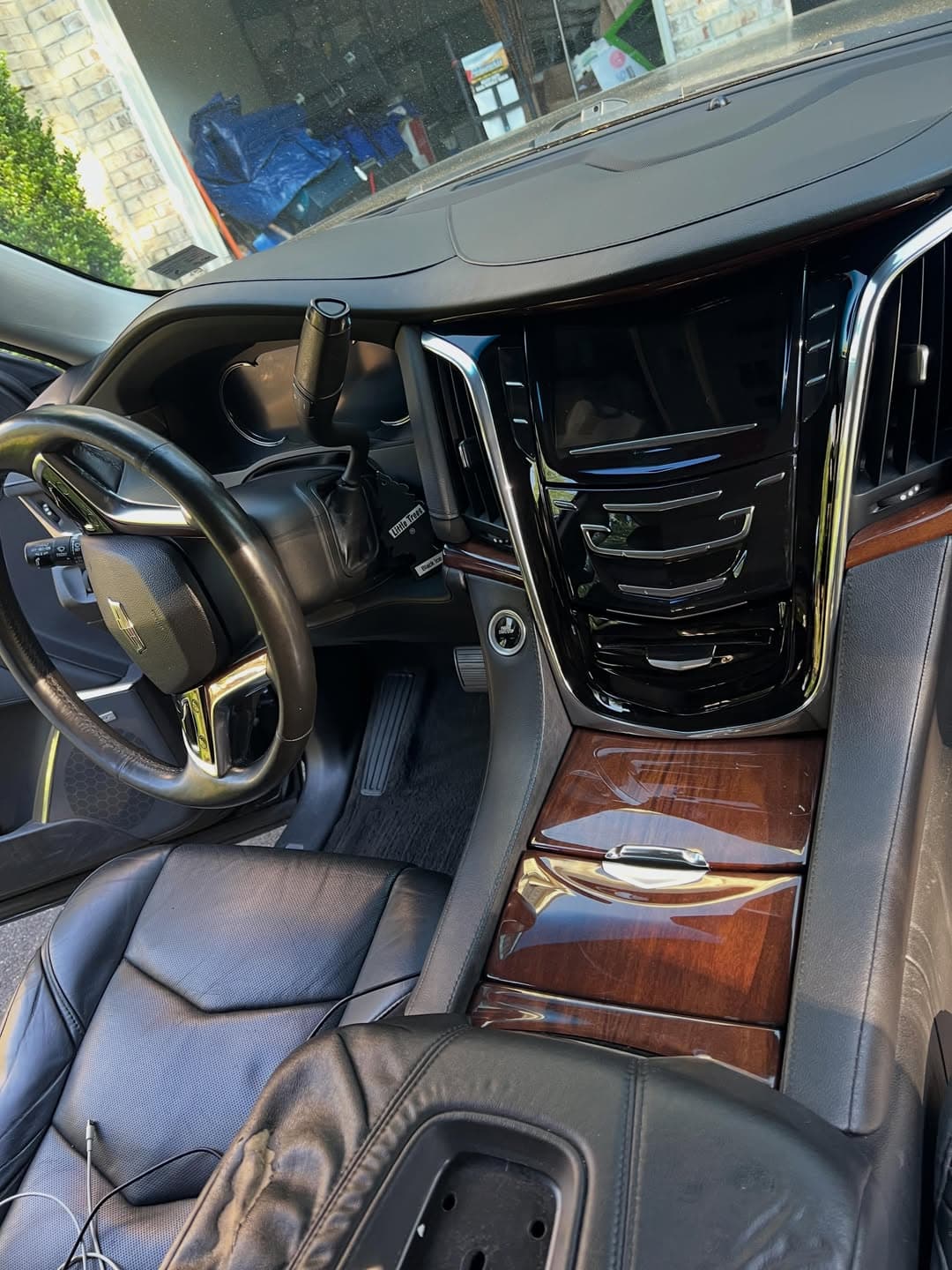 Interior console and trim detail